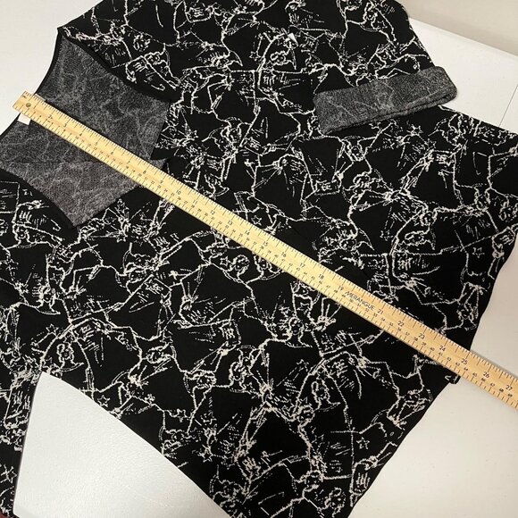 Escada Sport Open Front Cardigan Womens Size S Black Button Snap Sweater - Picture 15 of 16